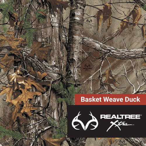 11 oz. Basket Weave Duck - Realtree Xtra - 65"  (Clearance)