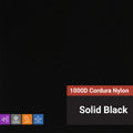 1000D Cordura® Nylon - Solid - Black - 59/60″