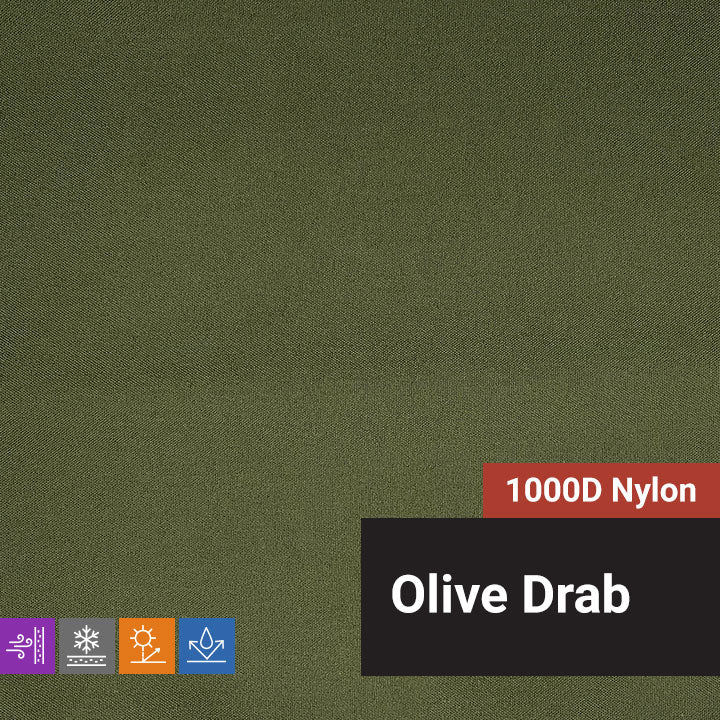 1000D  Nylon – Solid - Olive Drab – 60"