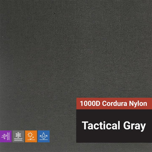 1000D Cordura Nylon - Tactical Gray