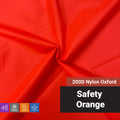 200D Nylon Oxford - Safety Orange
