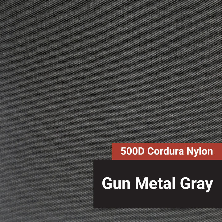 500D Cordura® Nylon – Solid – Gun Metal Gray – 60″