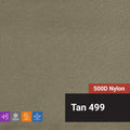 500D  Nylon – Solid - Tan 499 – 60"
