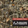 CWC Sweatshirt Fleece - Realtree Max 4 60" (Clearance)