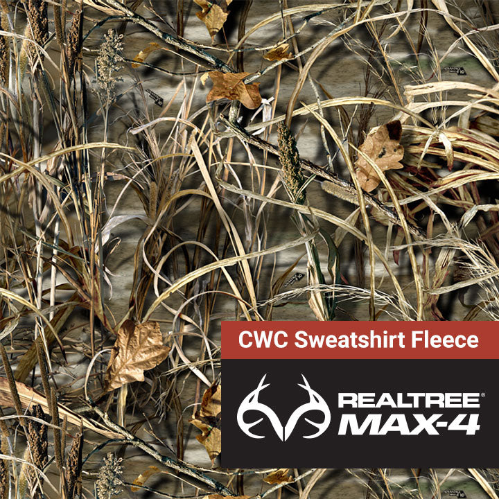 CWC Sweatshirt Fleece - Realtree Max 4 60" (Clearance)