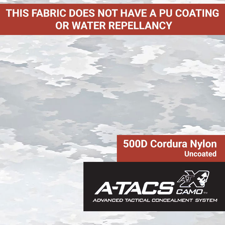 500D Cordura® Nylon Uncoated – A-Tacs AT-X – 60" (Clearance)- 2nd Quality