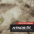 Poly/Cotton Ripstop - A-TACS AU - 65"
