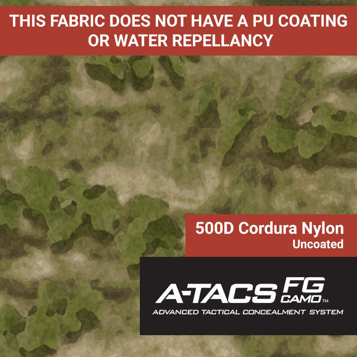 500D Cordura® Nylon Uncoated – A-Tacs FG – 60" (Clearance)- 2nd Quality