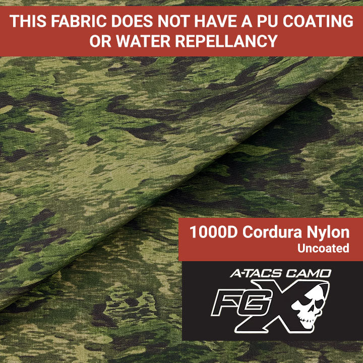 1000D Nylon Uncoated - A-Tacs FG-X - 60" (Clearance)- 2nd Quality