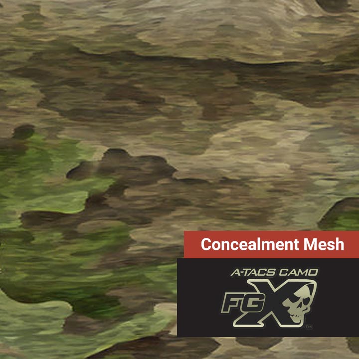 A-TACS FGX Concealment Mesh Fabric - Camo Fabric Depot