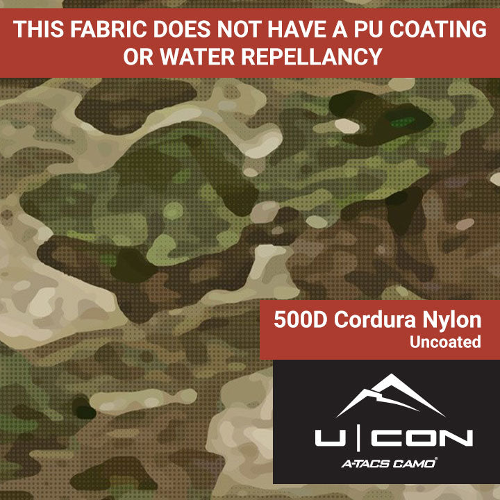 500D Cordura® Nylon Uncoated – A-Tacs U|Con– 60" (Clearance)- 2nd Quality