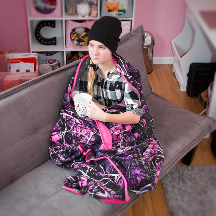 Fleece Blanket Girl