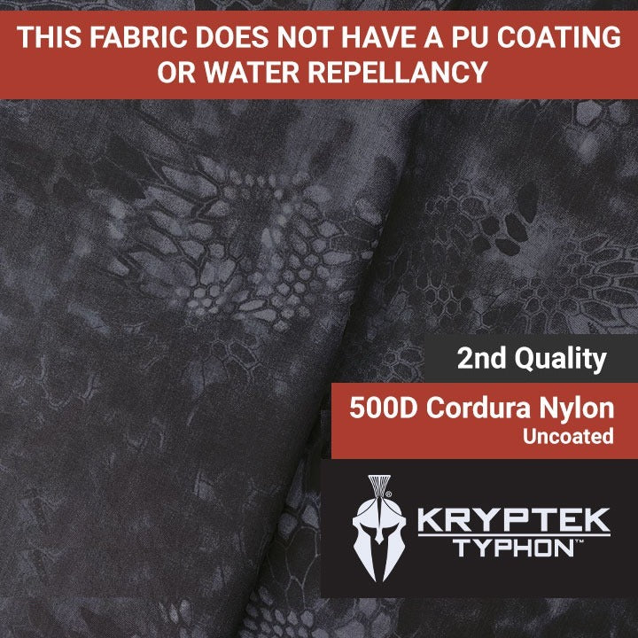 500D Cordura Nylon Kryptek Typhon uncoated 2nd quality camo fabric
