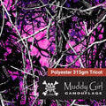 Muddy Girl Polyester Fabric