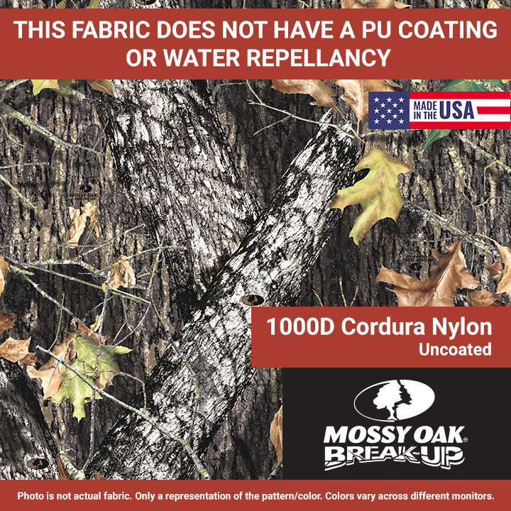 Mossy Oak Break-Up Fabric - 1000D Cordura nylon