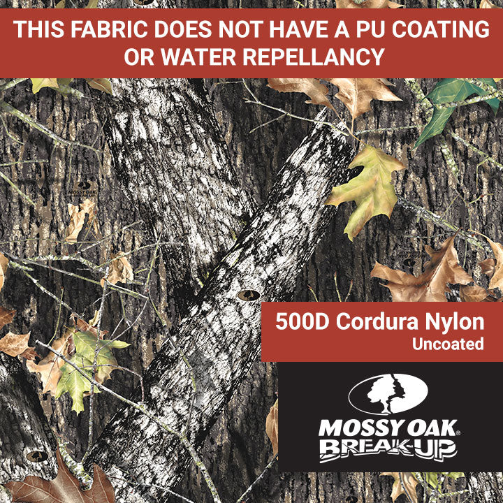 500D Cordura Nylon (Uncoated) – Mossy Oak Break-up – 60″- 2nd Quality