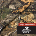 Mossy Oak Country DNA - Poly/Cotton Stretch Twill
