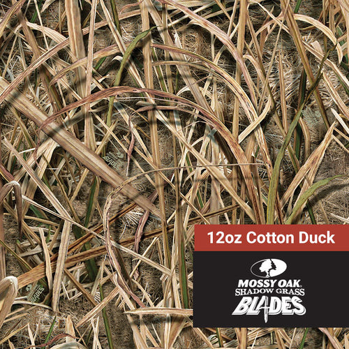 Mossy Oak Shadow Grass Blades - 12oz Cotton Duck Fabric