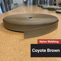 Nylon Webbing - Coyote 498 - 15ft