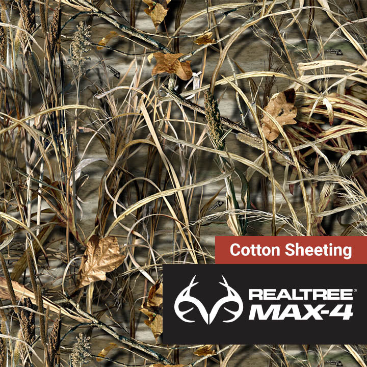 Realtree-Max-4-Cotton-Sheeting