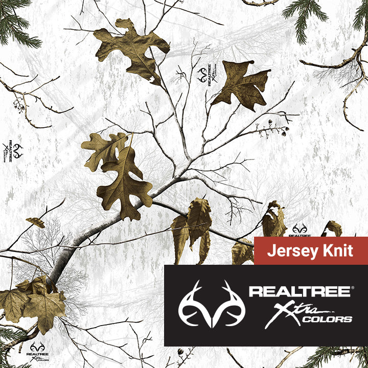 Realtree Xtra Colors - Snow - Jeresey Knit