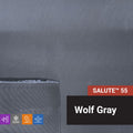 SALUTE™ 55 - 500D/500D Cordura Nylon Laminate - Wolf Gray with Wolf Gray Back - 61"