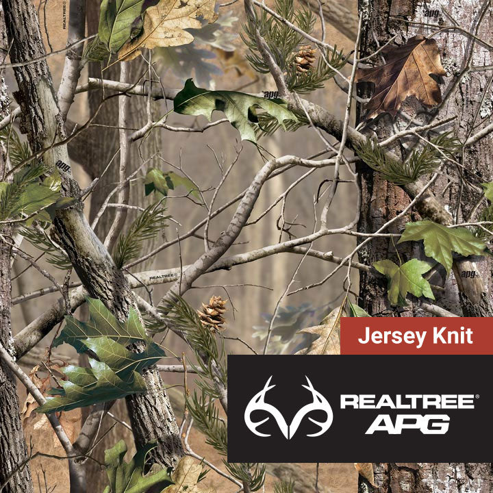 Cotton Jersey Knit - Realtree APG - 60" (Clearance)