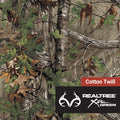 9.5 oz. Cotton Twill, Unsueded - Realtree Xtra Green - 60" (Clearance)