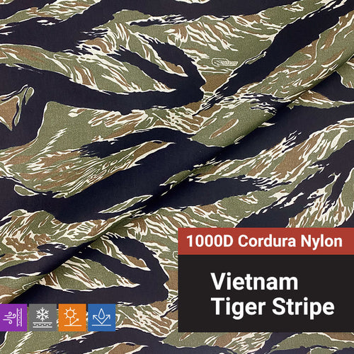 1000D Cordura® Nylon - Vietnam Tiger Stripe™ - 59/60"