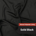 Woven Polyester Lining Fabric - Black