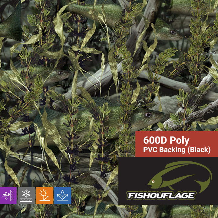 Fishouflage Walleye - 600D Poly Fabric