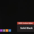 500D Cordura® Nylon - Solid Black 59/60"