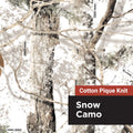 Cotton Pique Knit – Snow (Clearance) - 60"