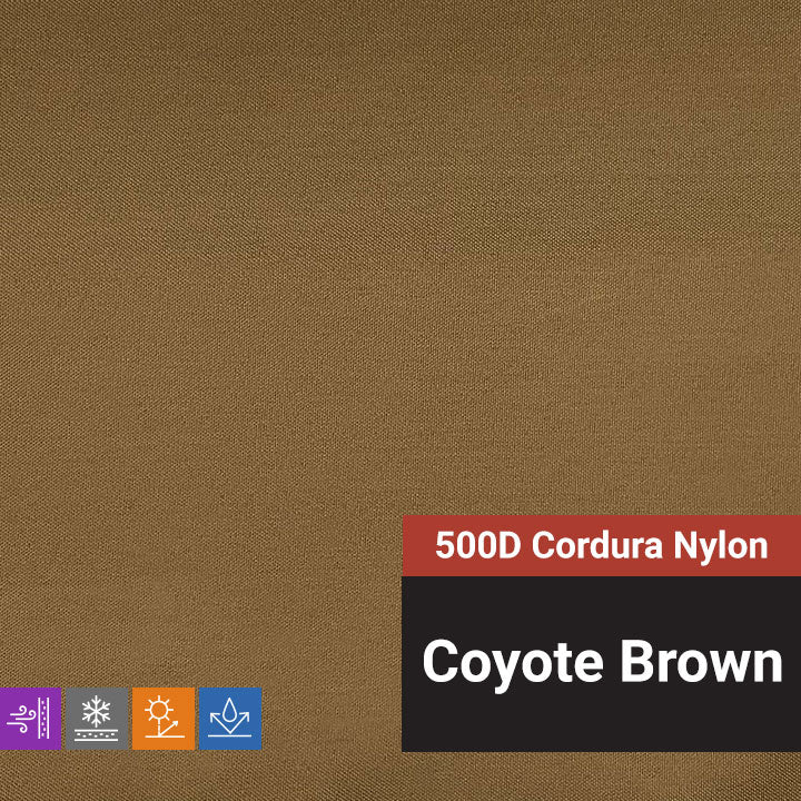500D Cordura® Nylon - Solid - Coyote Brown – 60"