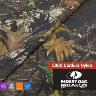 500D Cordura Nylon - Mossy Oak Break-up Fabric