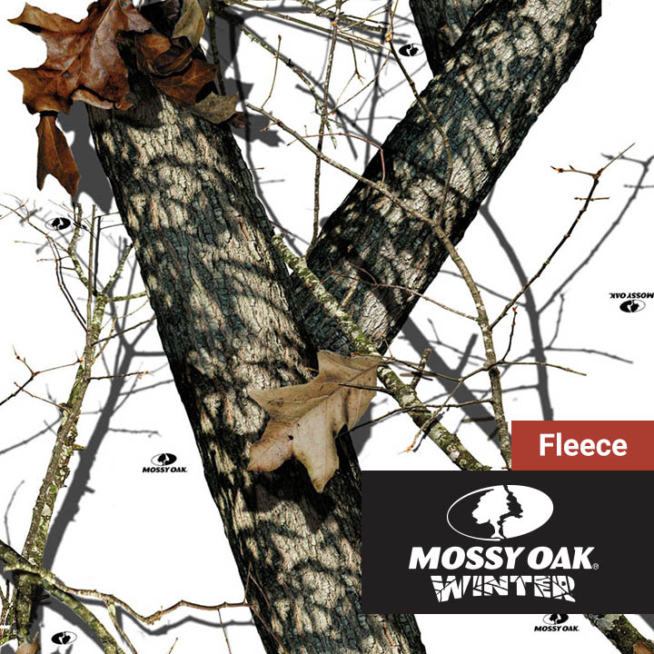 Mossy Oak© Camo in White - All About Fabrics