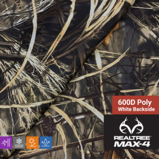 Realtree - Max-4 - 600D Poly Fabric