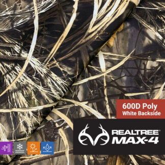 Realtree - Max-4 - 600D Poly Fabric