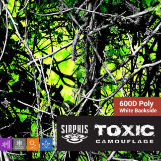 Moon Shine Camo Toxic - 600D Poly Fabric