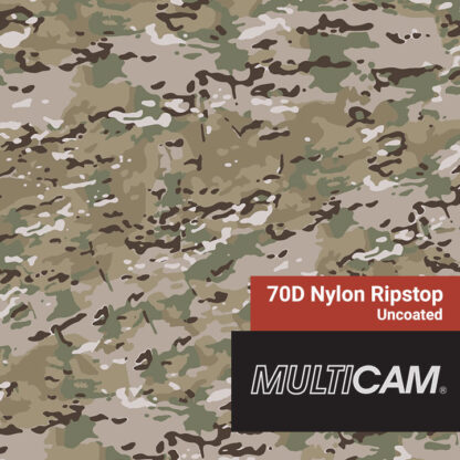 70D Nylon MultiCam Original Fabric