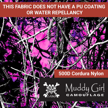 500D Cordura Nylon - Muddy Girl - No PU Coating - 60"