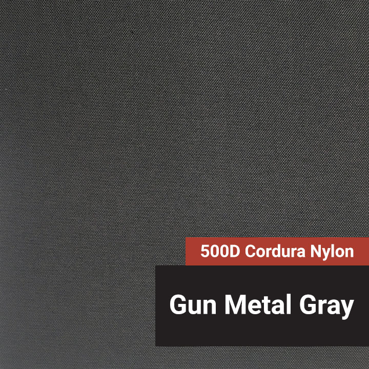 Gunmetal Tactical Gray 1,000 Denier Cordura Nylon Fabric 60- Water  Repellent by The Yard