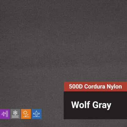 500D Cordura® Nylon – Solid – Wolf Gray – 60″