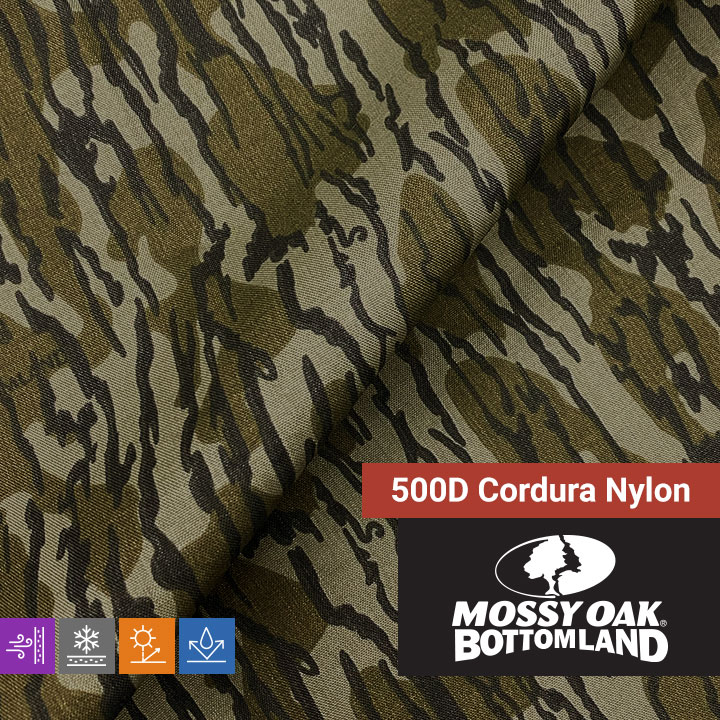 500D Cordura® Nylon - Mossy Oak Original Bottomland - 60 - Camo Fabric  Depot