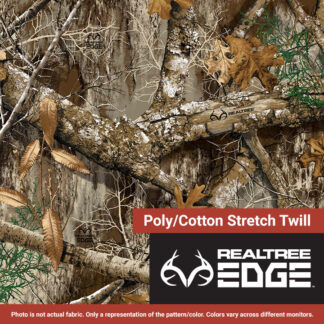 Realtree Edge - Poly / Cotton / Stretch Twill