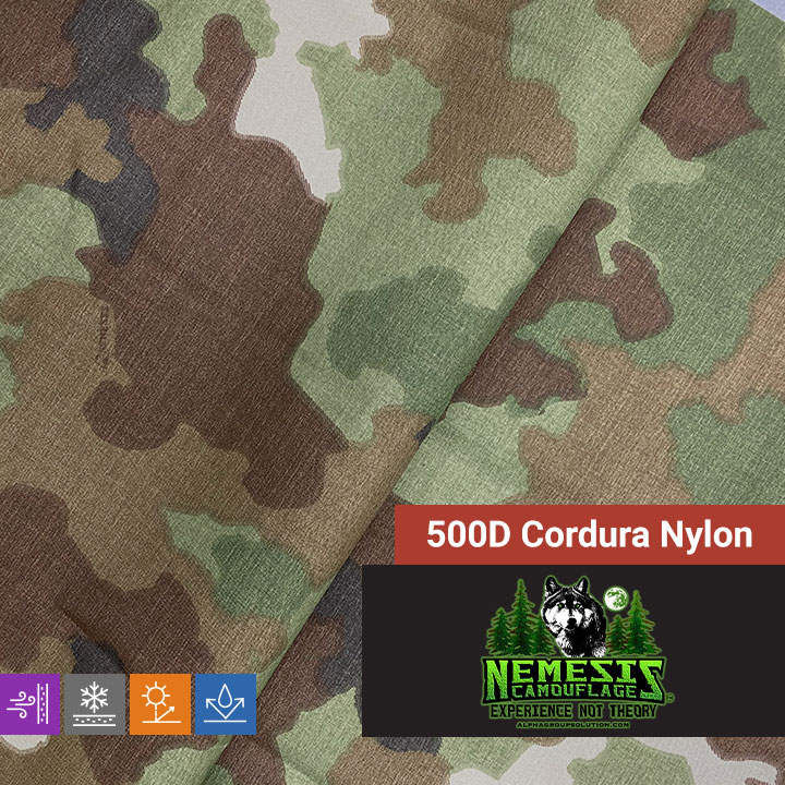 500D Cordura® Nylon - Nemesis Camo - 59/60