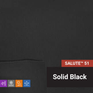 Salute 51 Fabric - Black / Black