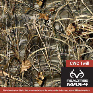 Realtree Max-4 - CWC Twill Fabric