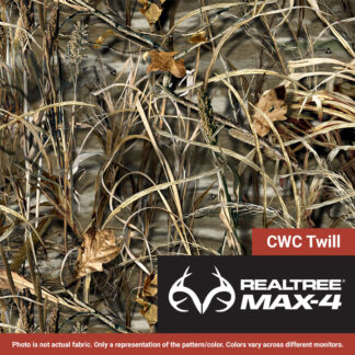 Realtree Max-4 - CWC Twill Fabric