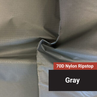 70D Nylon Ripstop - Solid Gray